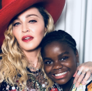 <p>Have Mercy! Madge posted this shot with her daughter, who turned 12 on Monday. “Happy Birthday to this rare and beautiful child!! Chifundo (Mercy) James!” the proud mom wrote. (Photo: <a rel="nofollow noopener" href="https://www.instagram.com/p/BeQFeCHBVA9/?taken-by=madonna" target="_blank" data-ylk="slk:Madonna via Instagram;elm:context_link;itc:0;sec:content-canvas" class="link ">Madonna via Instagram</a>) </p>