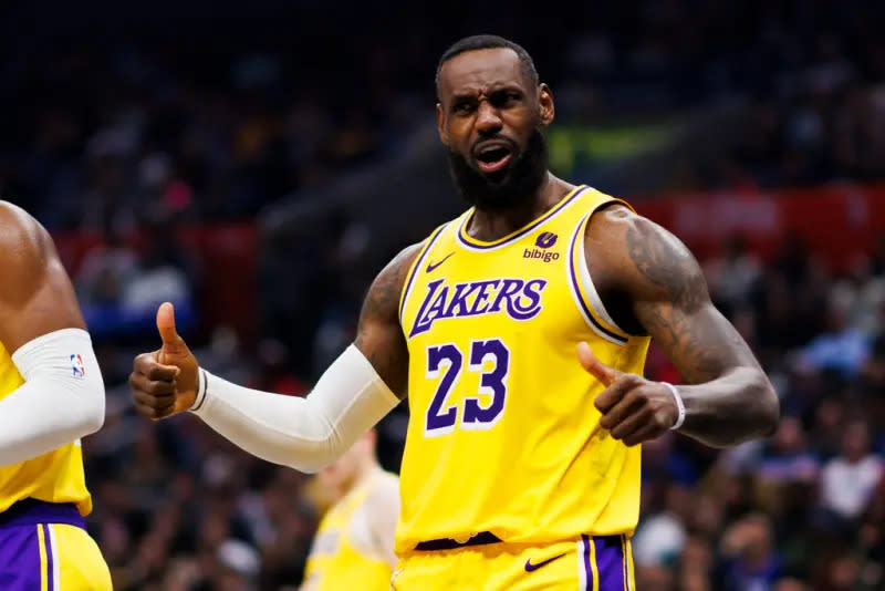 ▲洛杉磯湖人球星「詹皇」LeBron James稱自己今年狀態更佳，面對鵜鶘的附加賽也不會鬆懈。（圖／NOWnews資料照）