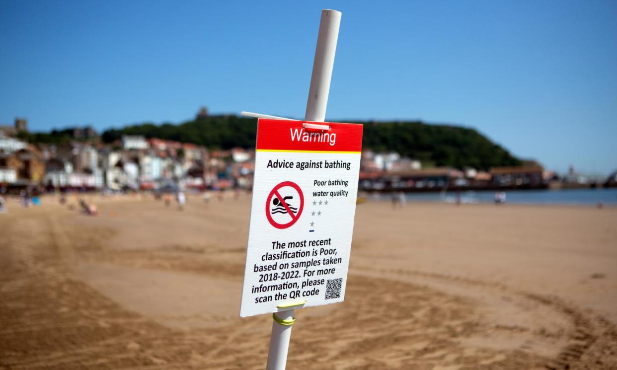 <span>The report commissioned by Whitty calls for measures to reduce the risk of ill-health, and a review of bathing water regulations.</span><span>Photograph: Richard Saker/The Guardian</span>