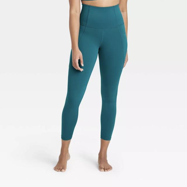 Carbon38 High Rise 7/8 Legging In Diamond Compression - Bubblegum