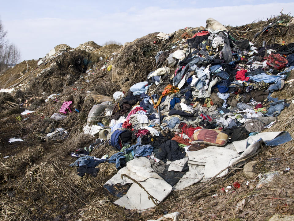 Communal waste junkyard