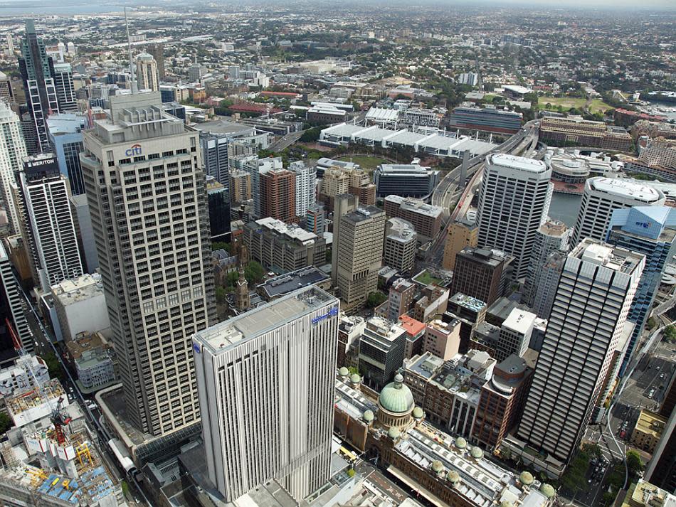 An aerial view of the city of Sydney from the observation deck of the Sydney Tower.<br><br>Mithun Basak is a engineer by profession and a traveler-photographer by passion. His interests include landscapes, nature, wildlife and architecture. Enjoy more of his work at <a href="http://www.beautyaroundme.com/" rel="nofollow noopener" target="_blank" data-ylk="slk:his website;elm:context_link;itc:0;sec:content-canvas" class="link ">his website</a>