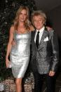 <p>Penny Lancaster: 6' 1"<br>Rod Stewart: 5' 10"</p>