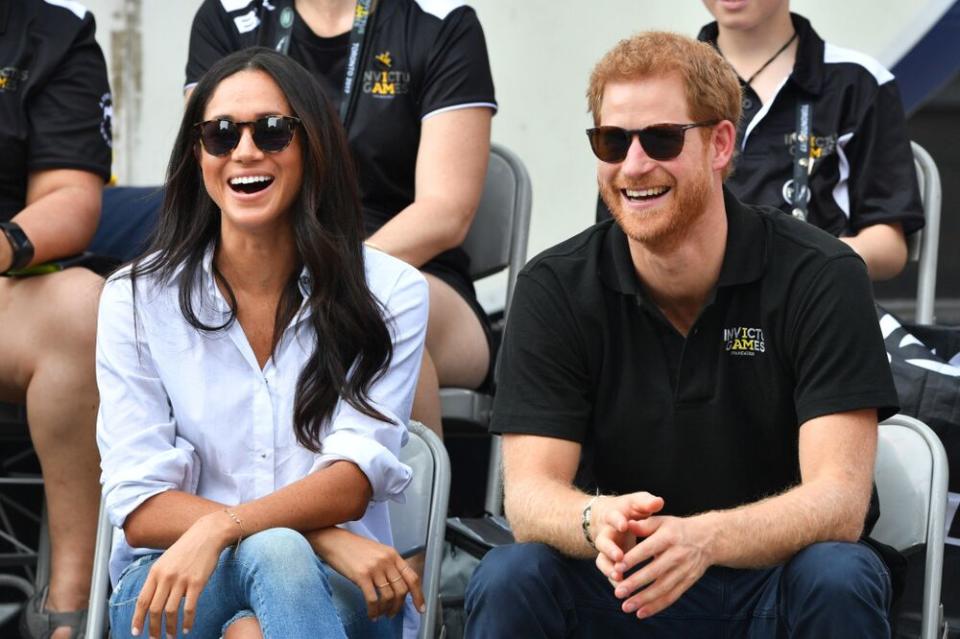 Prince Harry and Meghan Markle attending the Invictus Games in Toronto in September 2017. | Tim Rooke/REX/Shutterstock