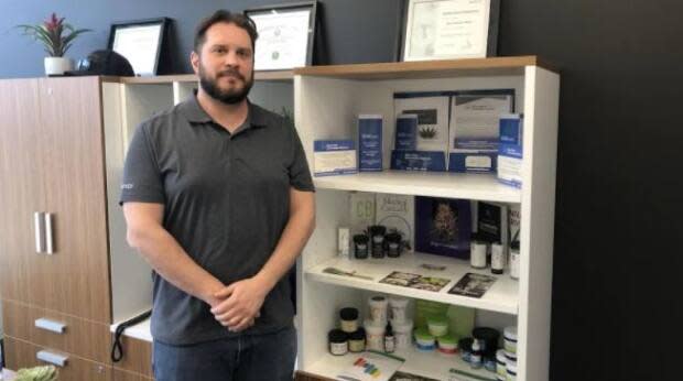 Marc-André Brissette-Hébert, president of Clinique Solution Cannabis Médical, says he's concerned the stigma surrounding cannabis use in Quebec has some turning to the SQDC when they should be talking to their doctors instead. 