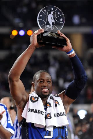 <p> Jesse D. Garrabrant/NBAE via Getty </p> Dwayne Wade