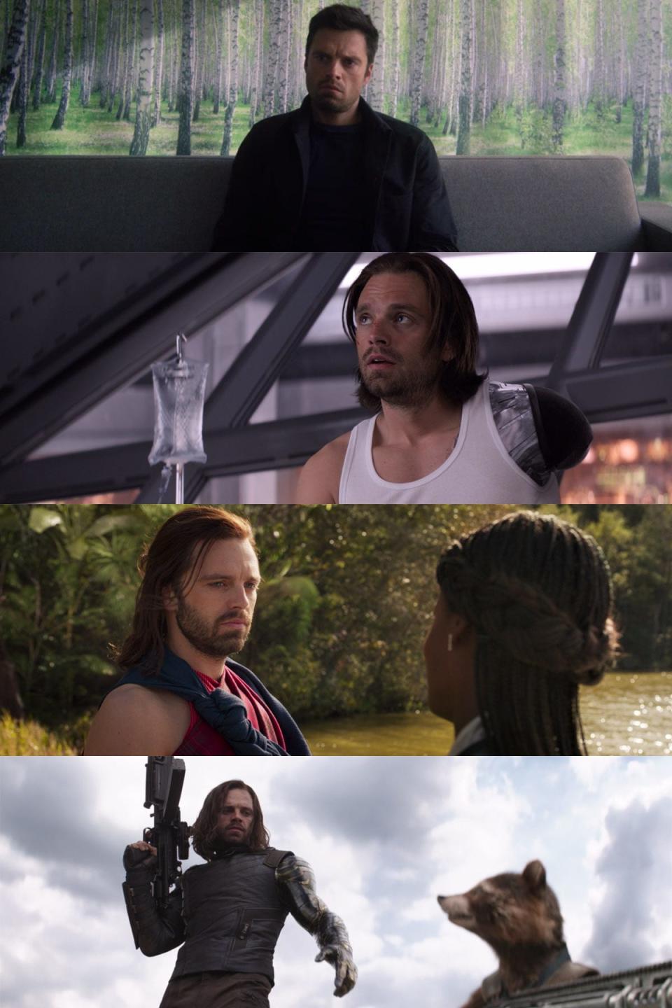 the falcon and the winter soldier 101 detail bucky therapy wakanda 