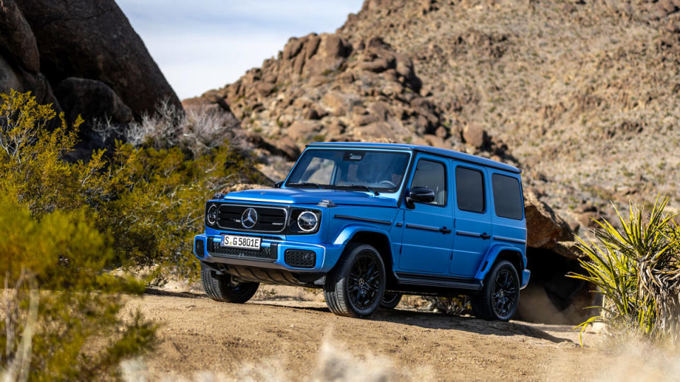 The all-electric Mercedes-Benz G 580.
