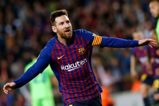 Lionel Messi wrapped up another La Liga title for Barcelona