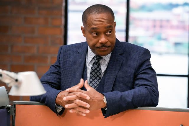 <p>Robert Voets/CBS via Getty</p> Rocky Carroll on 'NCIS'