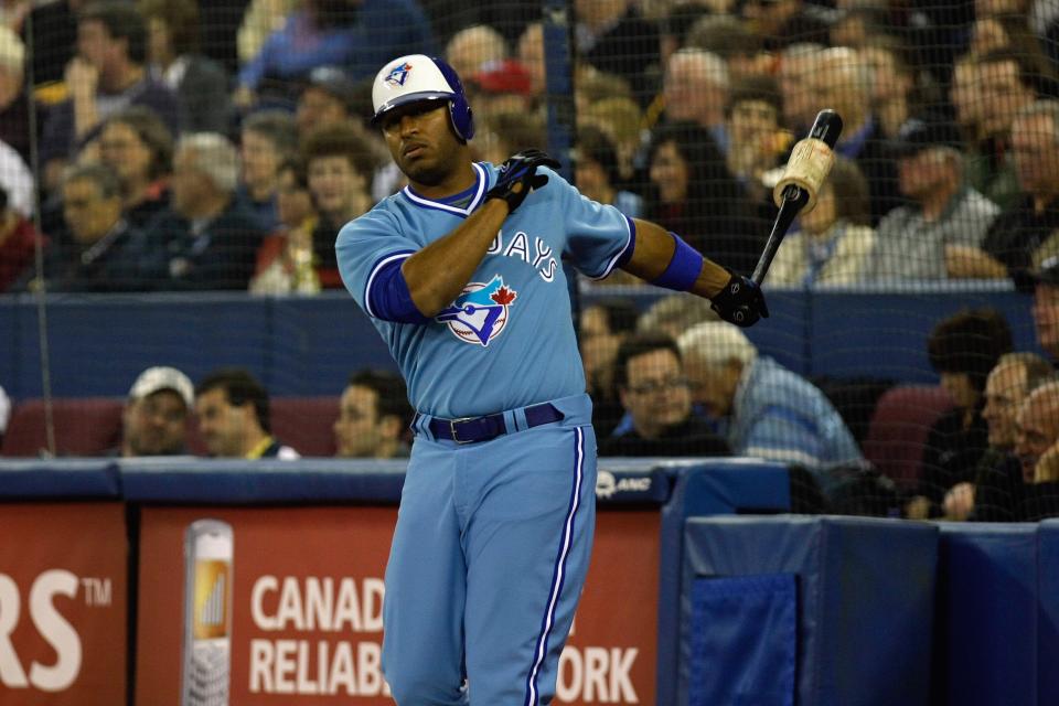 多倫多藍鳥名將Vernon Wells。（Photo by Dave Sandford/Getty Images）