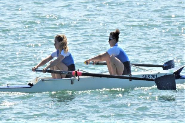 The ladies’ senior pairs event saw sisters Daisy and Emily Faithfull, the 2019 Hants and Dorset champions, returned to fine form.