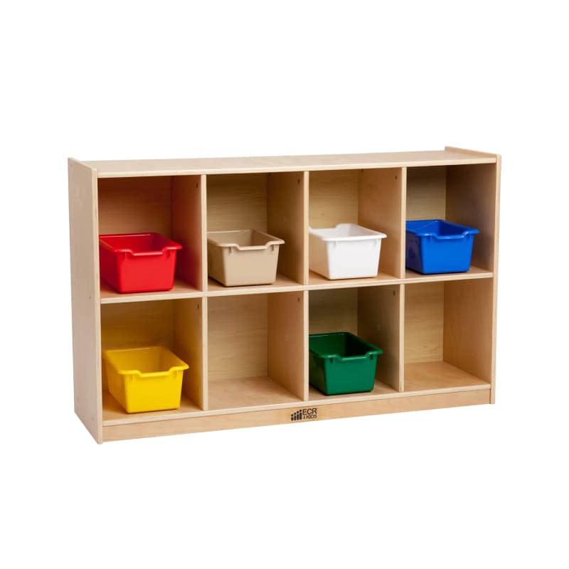 ECR4Kids 8-Compartment Storage Cabinet