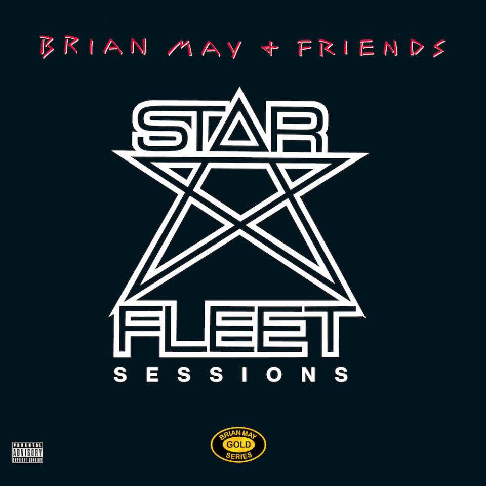 The cover of the forthcoming Brian May & Friends: Star Fleet Sessions reissue