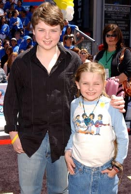 Spencer Breslin and Abigail Breslin at the Hollywood premiere of Walt Disney Pictures' Herbie: Fully Loaded