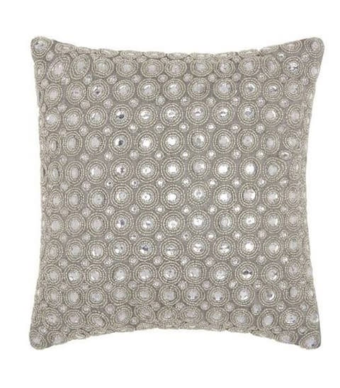 <p><strong>Kathy Ireland </strong>pillow, $50, houzz.com</p><p><a rel="nofollow noopener" href="https://www.houzz.com/product/100358699-kathy-ireland-marble-beads-silver-throw-pillow-contemporary-decorative-pillows" target="_blank" data-ylk="slk:BUY NOW;elm:context_link;itc:0;sec:content-canvas" class="link ">BUY NOW</a><br></p>
