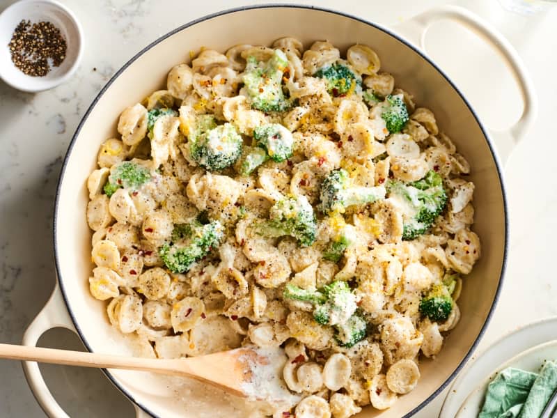 Creamy Ricotta Pasta with Broccoli