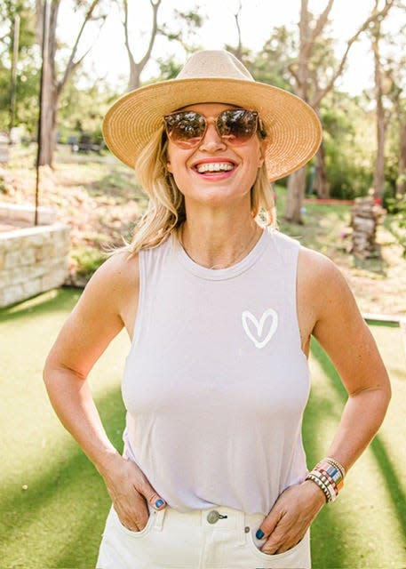 House of Shan founder Shannon Buth picked a logo of an imperfect heart, designed by her brother-in-law, because it represents embracing the imperfect and lifting each other up.