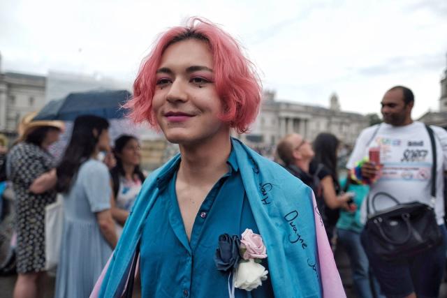 Our rights are in danger right now more than ever': Trans Pride in London  2023