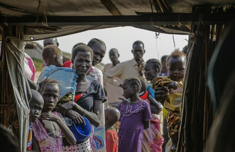 Over 2.25 million have been displaced by the conflict in South Sudan, according to the UN refugee agency