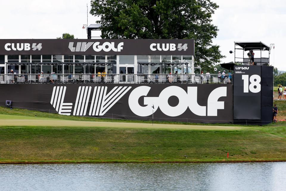 LIV Golf and other endeavors funded by the Saudi Public Investment Fund are the focus of a congressional inquiry. (Rich Graessle/Icon Sportswire via Getty Images)