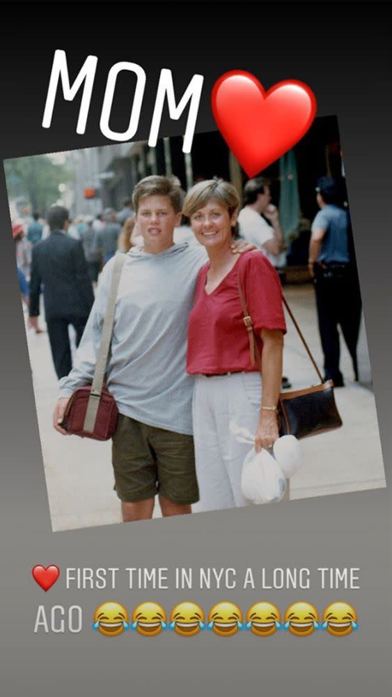 Tom Brady and mom Galynn | Tom Brady/Instagram