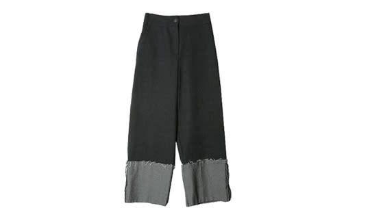 Style Nanda Cuffed Hem Wide Leg Pants