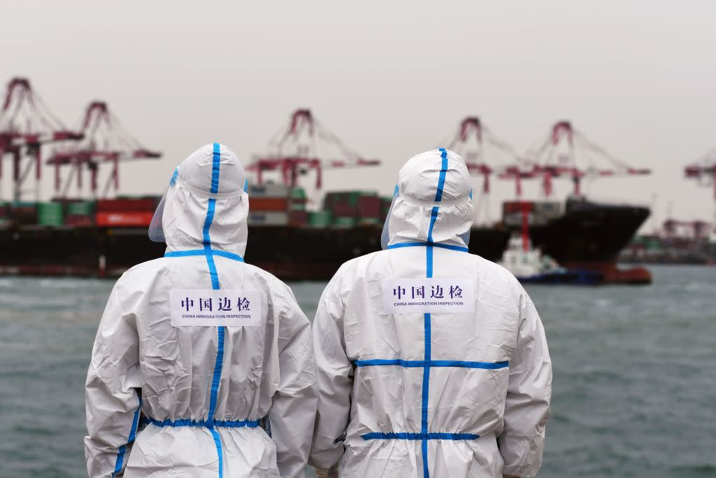 Preventive Measures Against COVID-19 In Qingdao Port