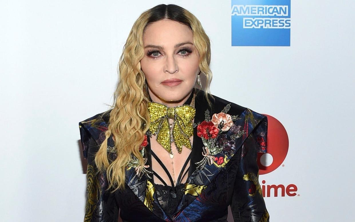 Madonna hit out at the planned film, 