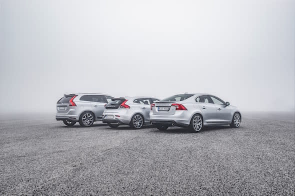 Volvo V40, S60 and XC60 with Polestar Parts