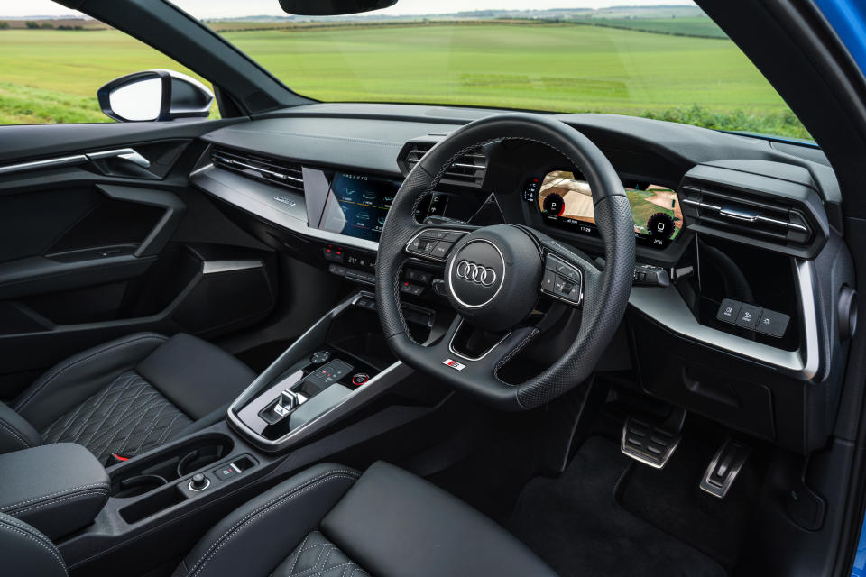 Audi S3 interior