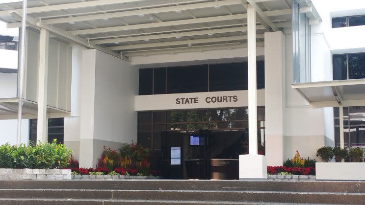 File photo of State Courts. Yahoo Singapore