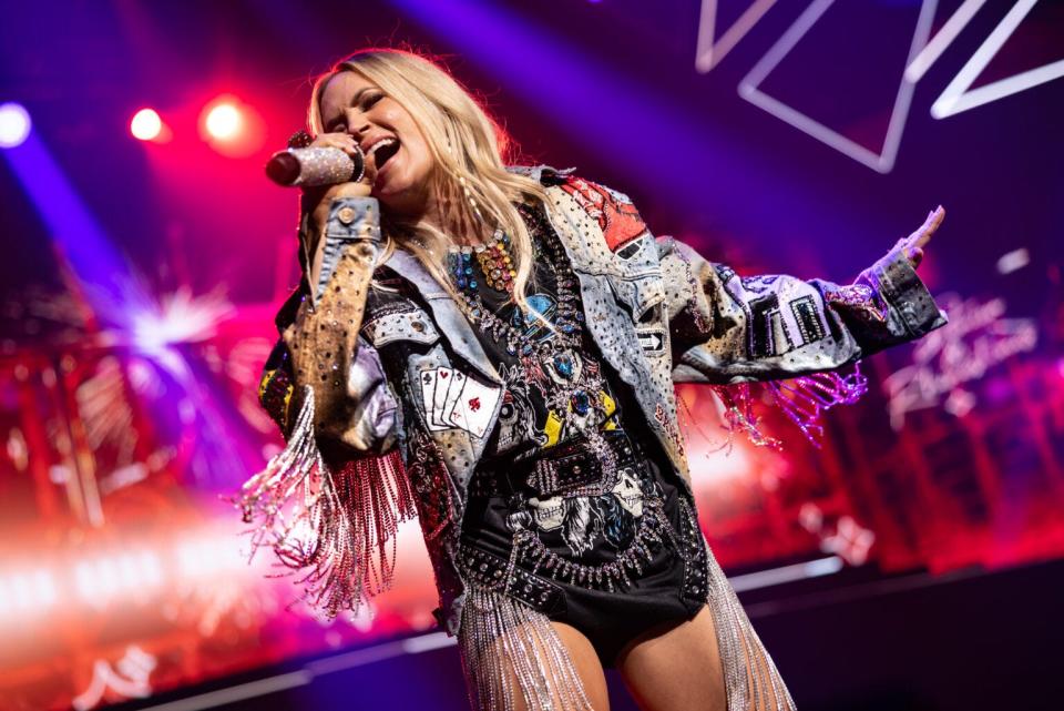 Carrie Underwood will resume her ongoing REFLECTION: The Las Vegas Residency at Resorts World Theatre on June 21, with dates on sale now through the end of the year.