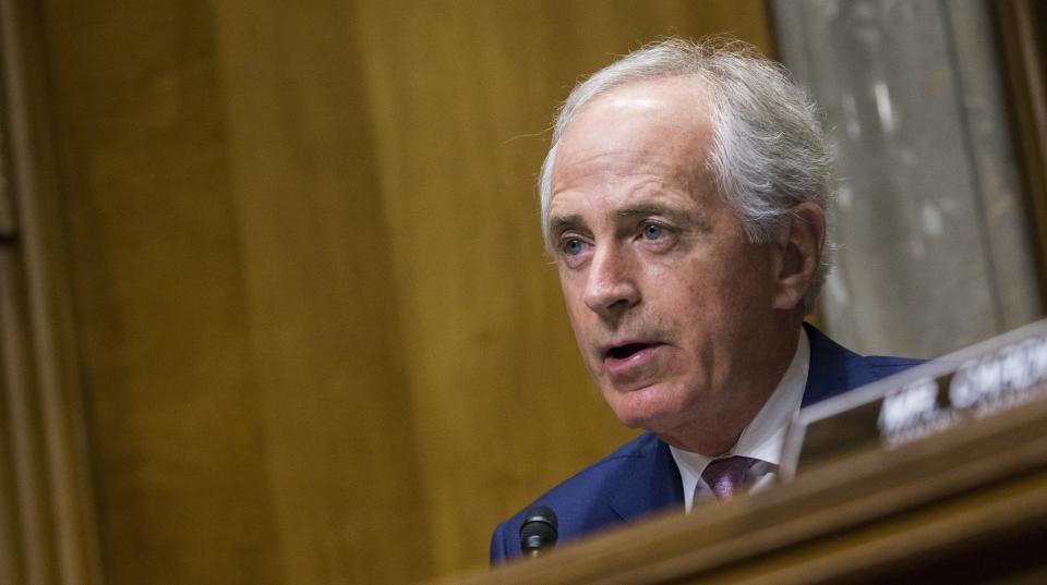 Sen. Bob Corker (R-Tenn.) won't run in 2018. (Photo: Anadolu Agency/Getty Images)