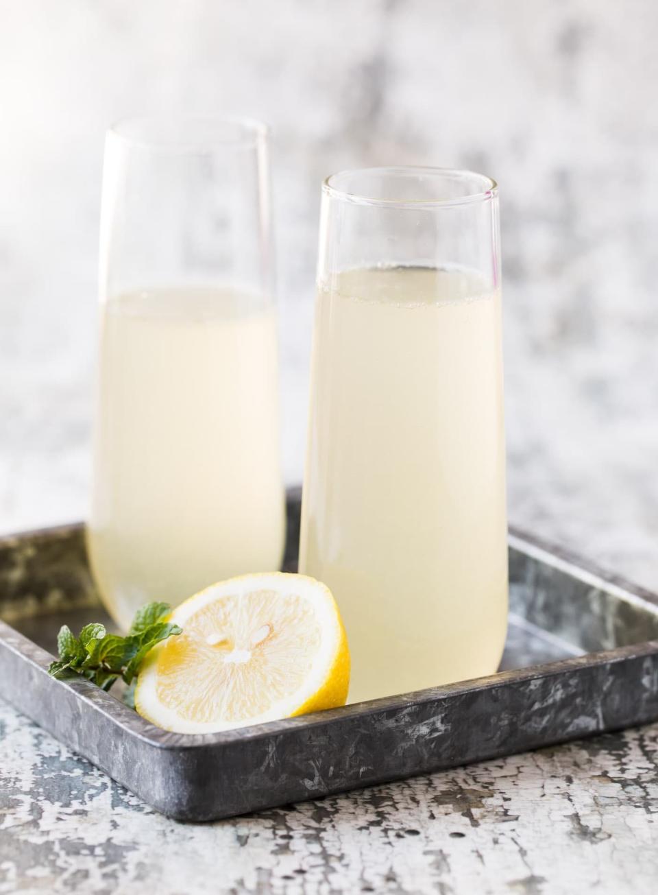 <strong>Get the <a href="https://www.garnishwithlemon.com/elderflower-french-75/" target="_blank">Elderflower French 75</a> recipe from Garnish With Lemon.</strong>