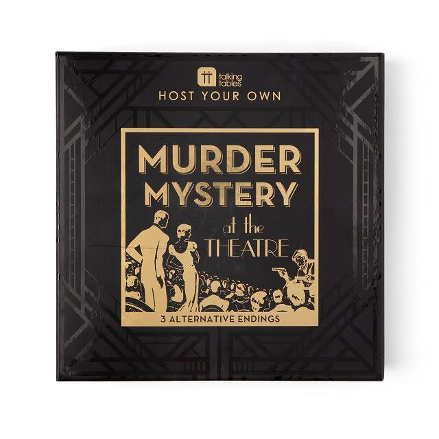 <p>uncommongoods.com</p><p><strong>$45.00</strong></p><p>For a more unusual couple gift—but something they can do together—an at-home murder mystery game is it. The kit comes with props, cards, and speeches. Just add a group of friends. </p>
