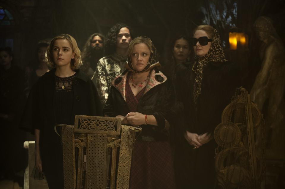 On Netflix's new show 'Chilling Adventures of Sabrina,' toxic masculinity is, in many ways, the scariest monster Sabrina Spellman and her aunts battle.