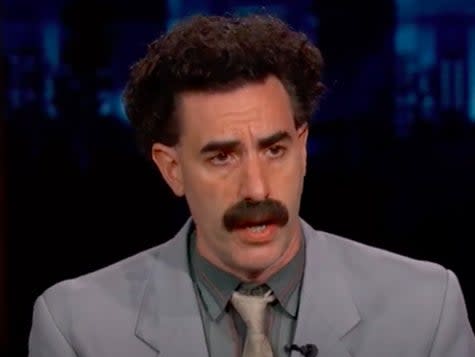 Sacha Baron Cohen is said to have revealed his true identity for the first time during ‘Borat 2'YouTube