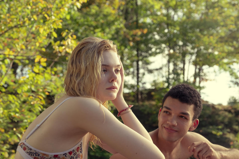 Elle Fanning and Justice Smith in "All the Bright Places." (Photo: Walter Thomson/Netflix)