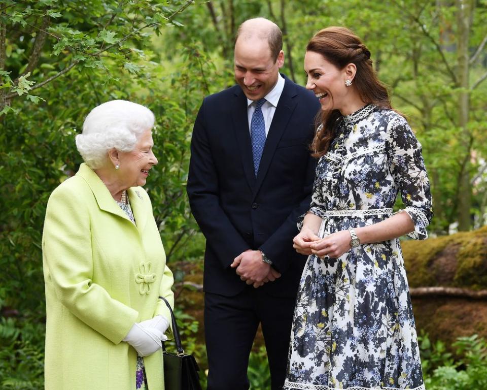 Kate Middleton Wears Erdem to Meet Queen Elizabeth