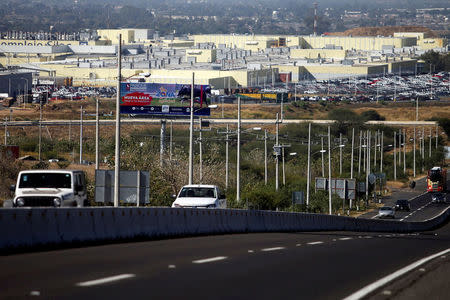 A view of the plant of General Motors in Silao, in Guanajuato state, Mexico, November 9, 2017. REUTERS/Edgard Garrido