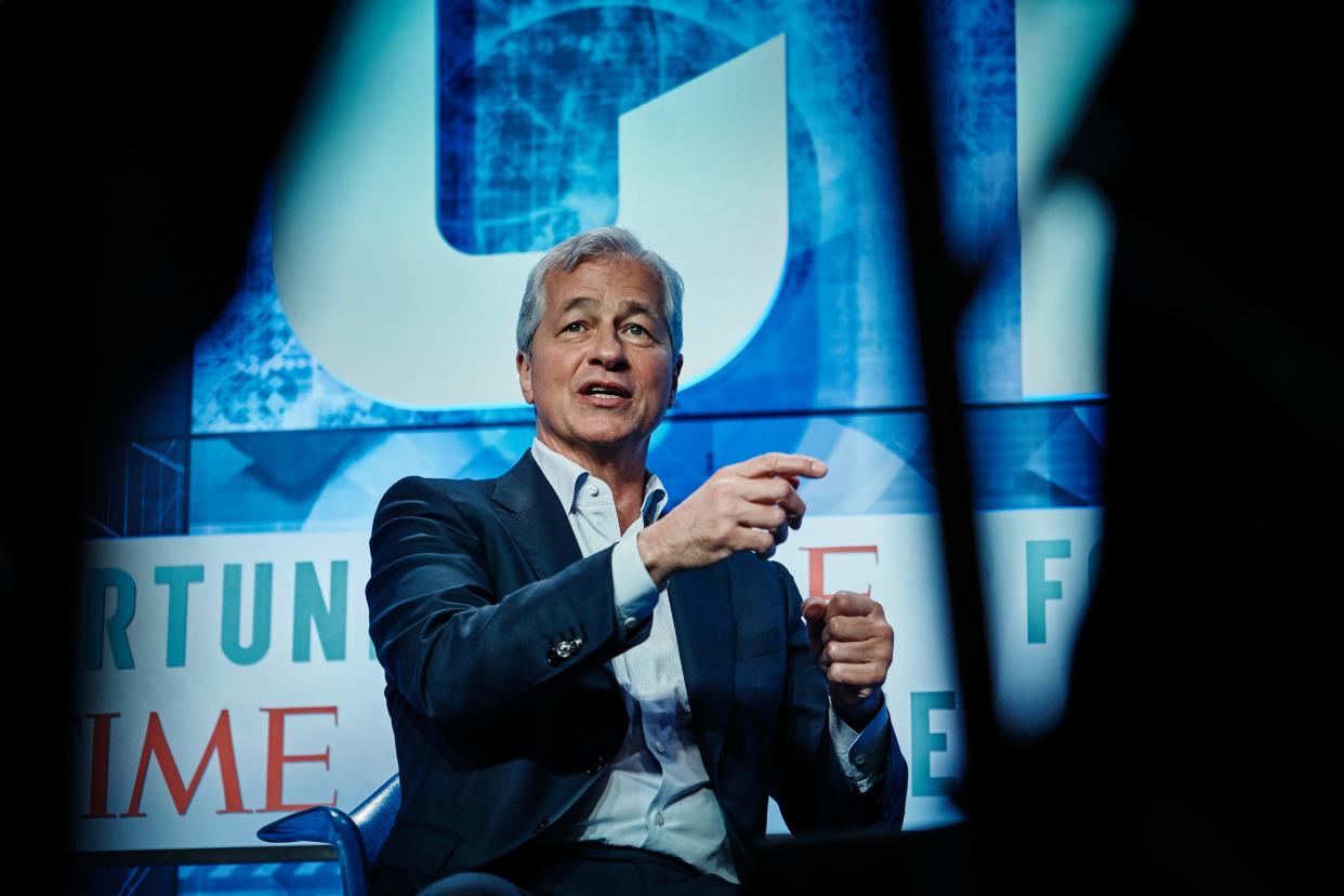 Jamie Dimon, the chief executive of JPMorgan.