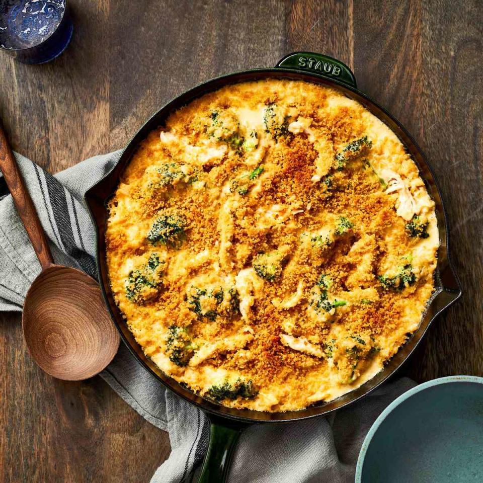 March: Lightened-Up Chicken-Broccoli Casserole