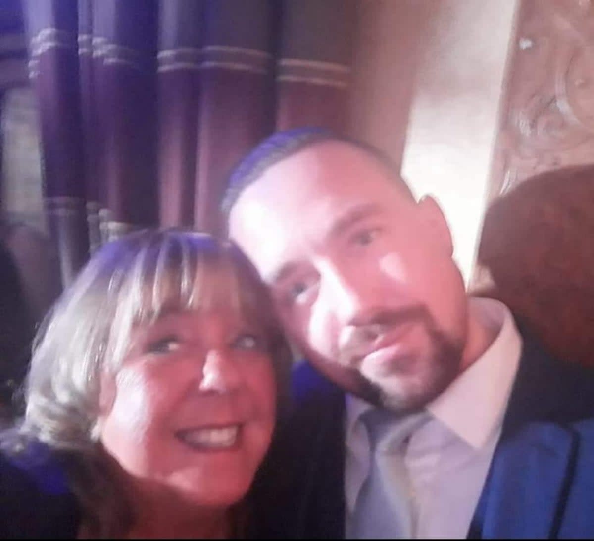 Bryn Hargreaves with his mother Maria Andrews (Maria Andrews/Facebook)