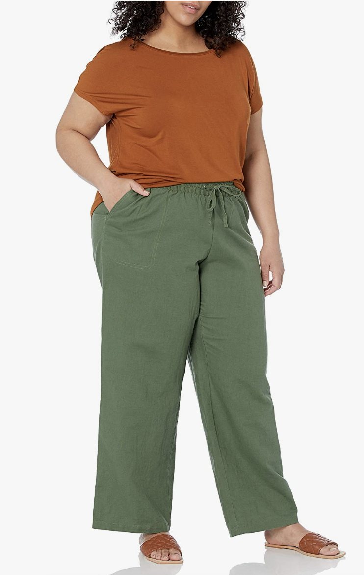 amazon essentials drawstring pants