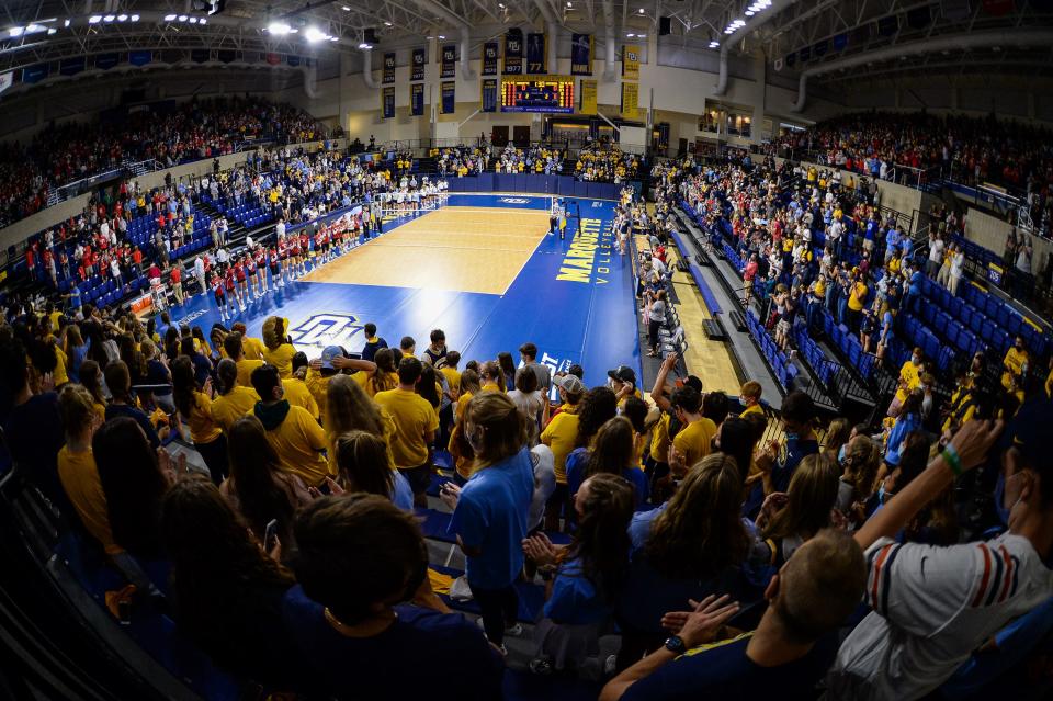 Marquette will host first- and second-round NCAA Tournament matches at the Al McGuire Center.