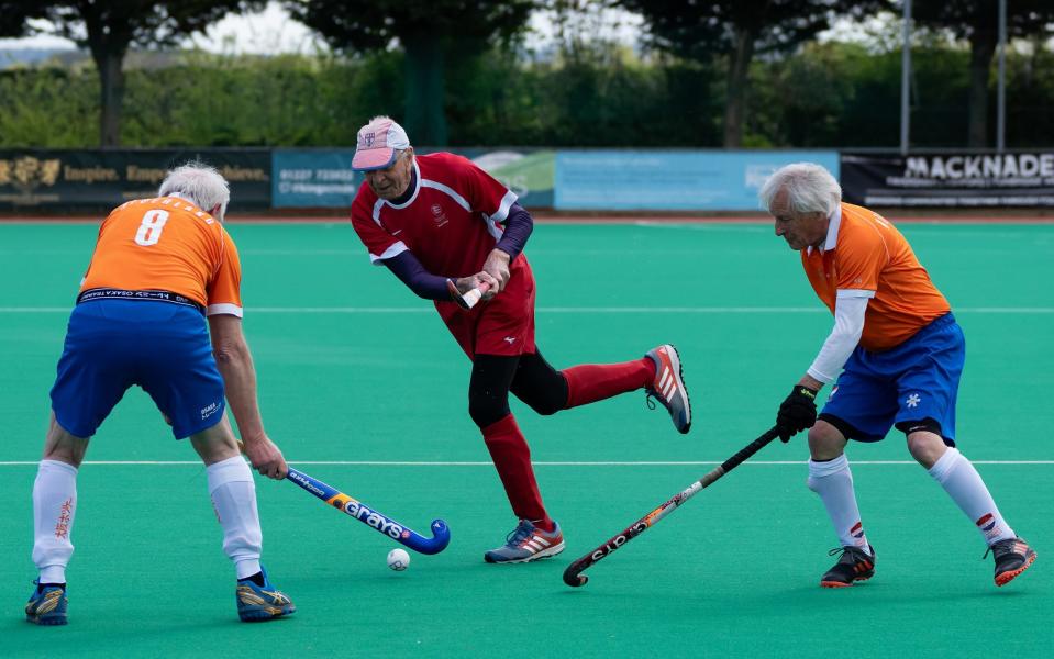 England had their work cut out against the Dutch who scored a fine breakaway goal