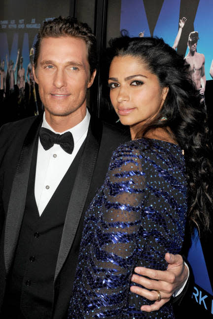 Matthew McConaughey and Camila Alves