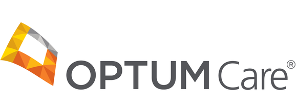 Stylized square logo for OptumCare.