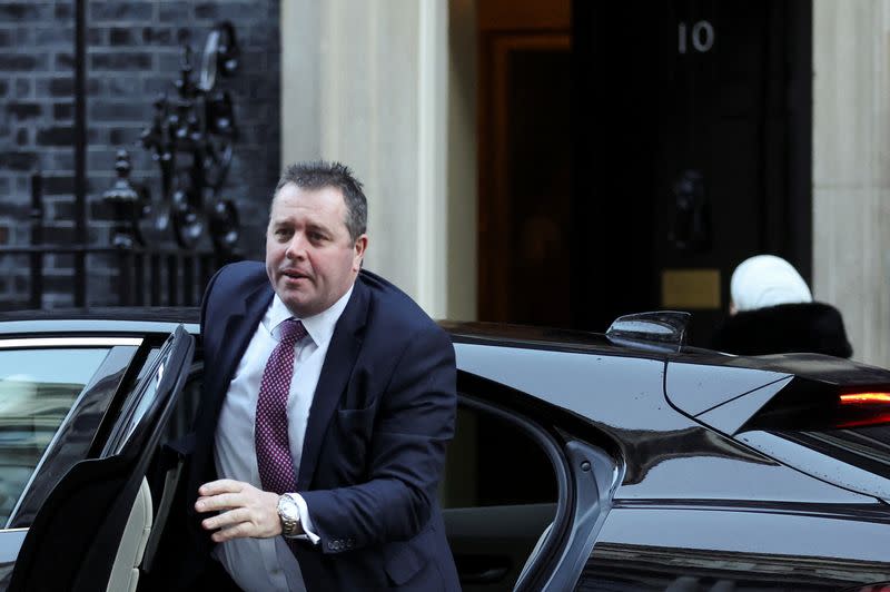 Cabinet meeting at Downing Street, in London